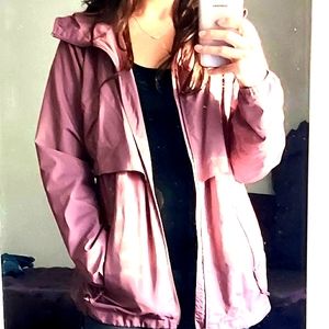 Mauve Anorak Windbreaker